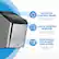 Alt View 17. NewAir - 30 Lb. Countertop Nugget Ice Maker - Slim Design, Self-Cleaning Function, Automatic Water Line and Refillable Water Tank - Stainless Steel.