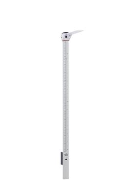 Viva Comfort - Wall-Mounted Aluminum Height Measuring Rod Stadiometer for Adults and Children - White