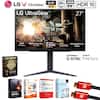LG UltraGear 27" QHD IPS Display
- QHD (2560 x 1440)
- 180Hz (200Hz O/C)
- 1ms GtG
- NVIDIA G-SYNC Compatible
- AMD FreeSync
- sRGB 99%
- HDR 10
- Tilt/Height/Pivot Stand
- IPS Display
BUNDLE:
- DECOGEAR CPS Bundle
- 26 MONTH WARRANTY
- 2 DECOGEAR HDMI CABLES
- PREMIUM PROTECTION
- mevavi PHOTO EDITOR
- PCmover Professional
- OfficeSuite
- PDF EDITOR
COMPATIBLE WITH:
- NVIDIA
- AMD