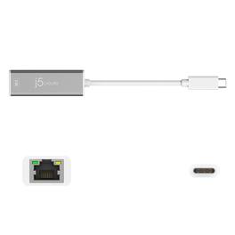 j5create - USB-C to 2.5G Ethernet Adapter - Silver