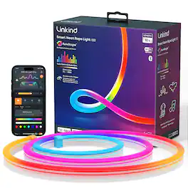 Linkind - EN6 Smart Neon Rope Light 10ft - Multicolor