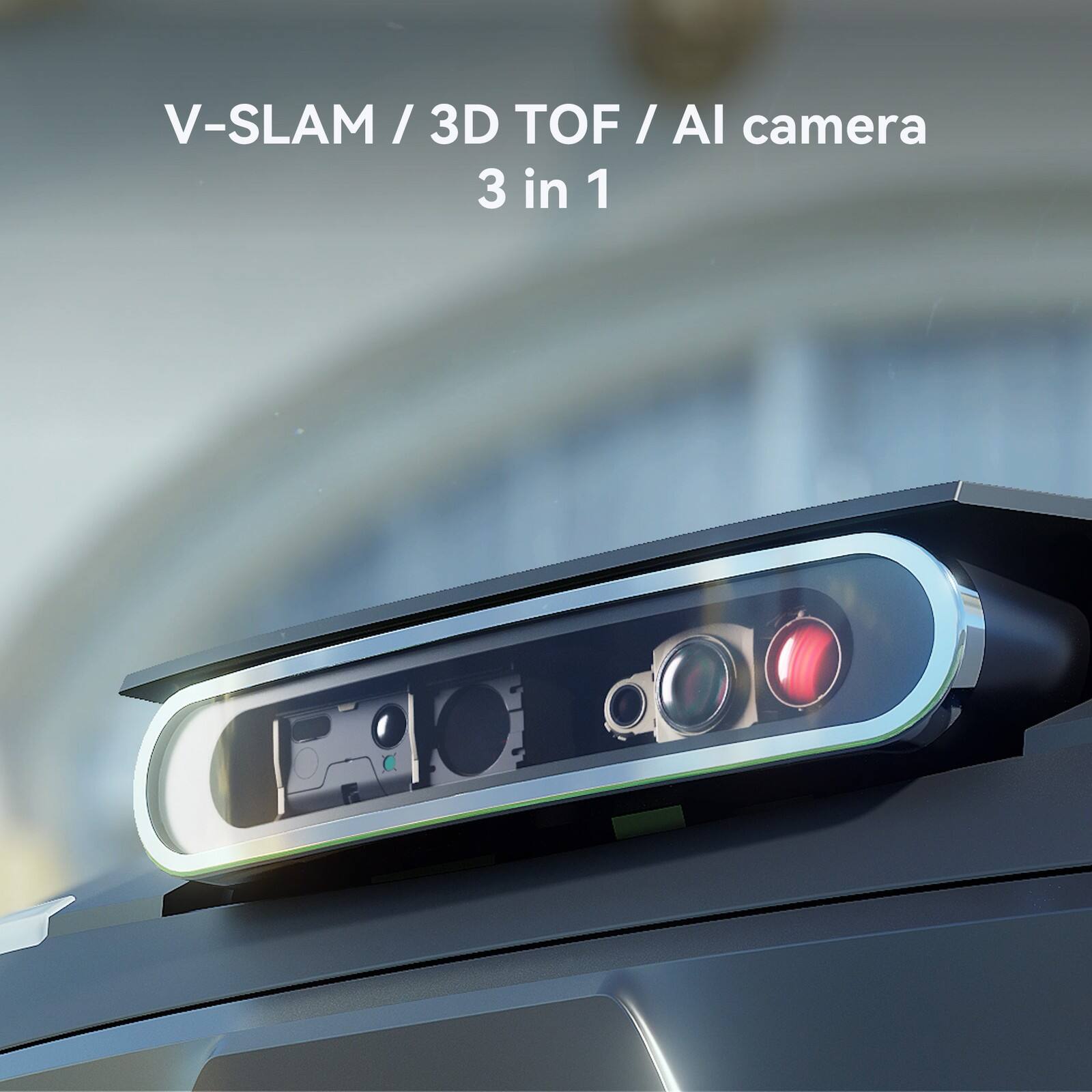 V-SLAM / 3D TOF / AI camera 3 in 1