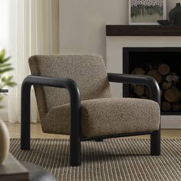 Sereno Boucle Accent Chair by Modway - Earth Black