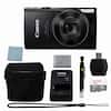 Canon PowerShot ELPH 360 HS
2x IS Lens
12x Optical Zoom
Canon Battery Pack NB-11L
Canon Battery Charger
SanDisk Ultra 128 GB microSDXC I
Canon Camera Bag