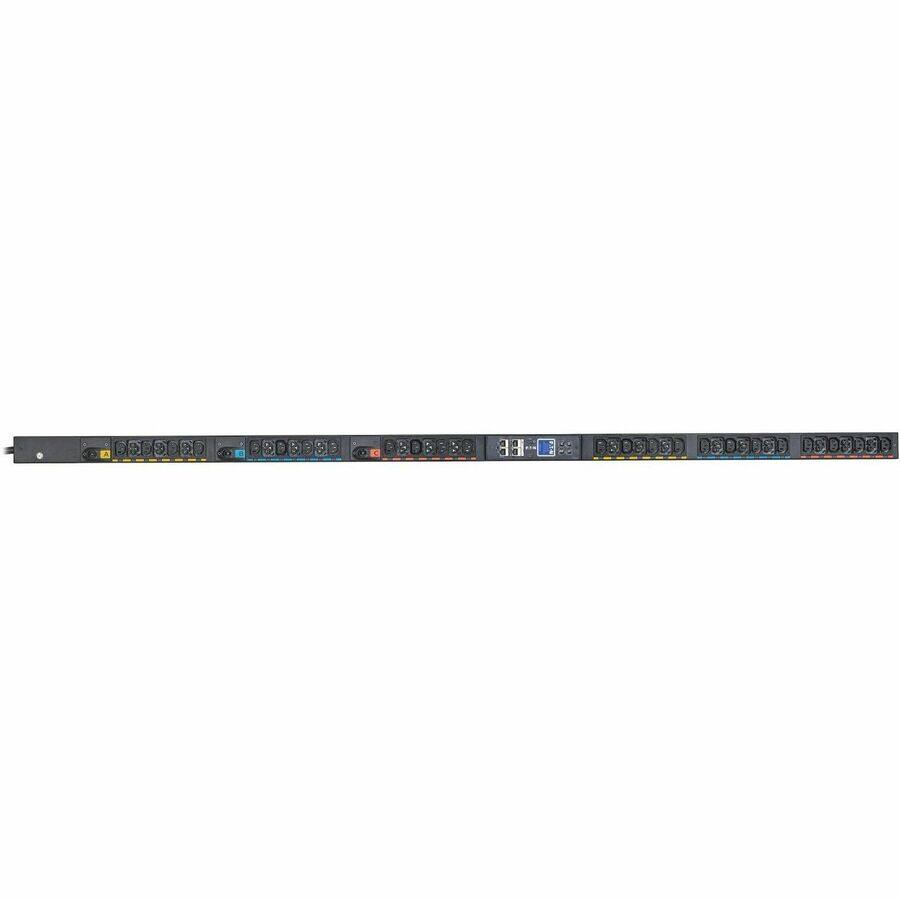 Alt View 6. Eaton - Eaton G4 EVMAL630X 42-Outlets PDU - Managed - NEMA L6-30P - 24 x IEC 60320 C13, 18 x IEC 60320 C39 - 230 V AC - Circuit - Black.