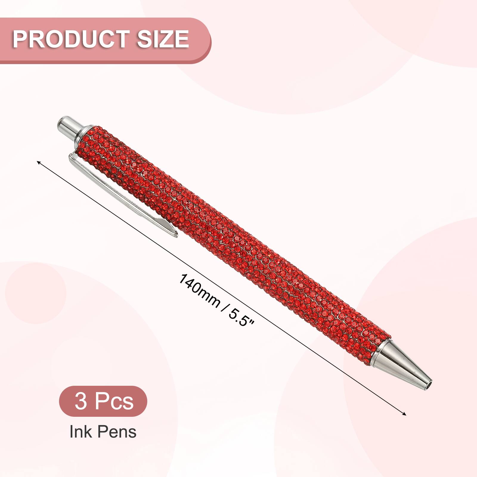 PRODUCT SIZE  
140mm / 5.5"  
3 Pcs Ink Pens