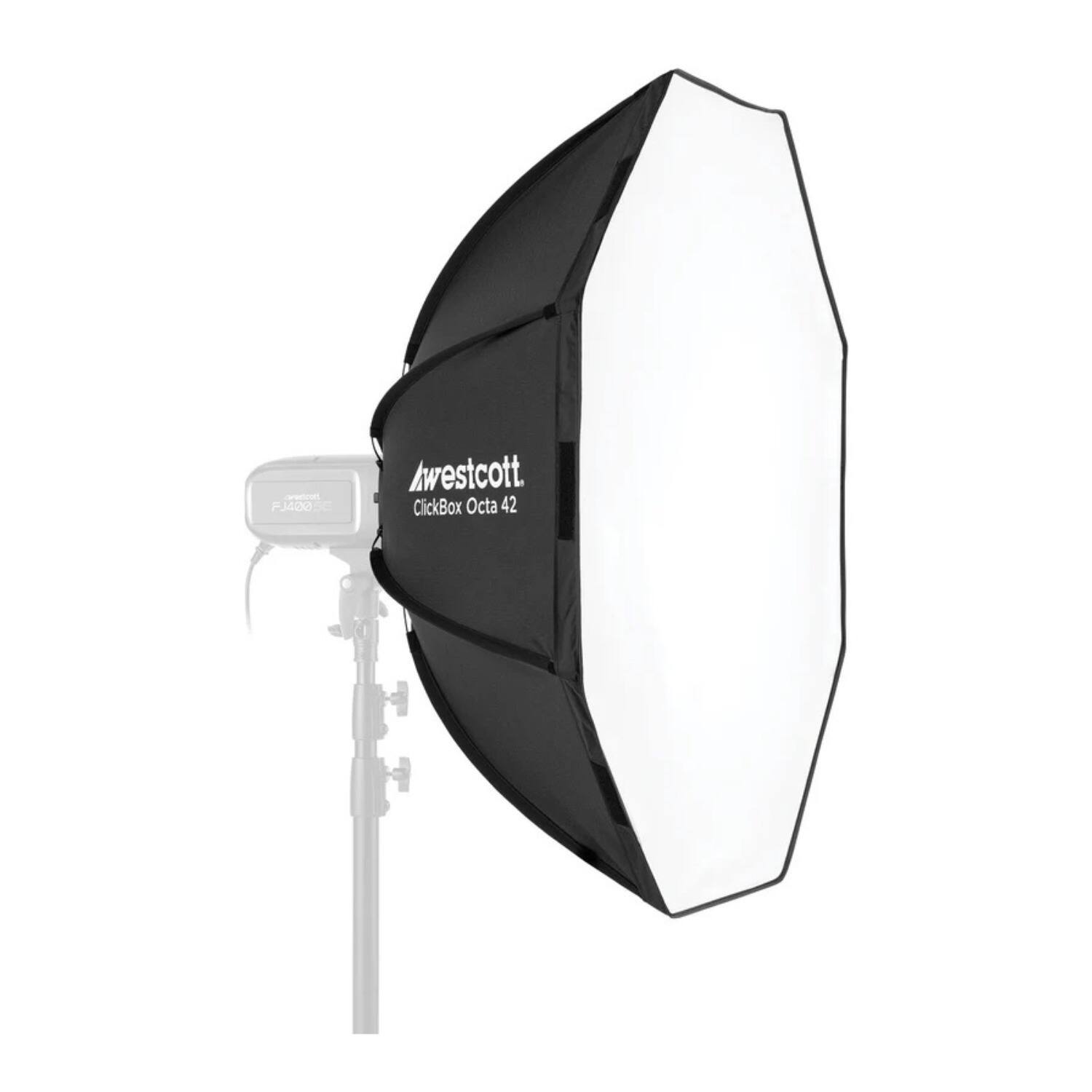 Westcott - ClickBox Octa 42 Softbox - Removable Diffuser, Silver Interior price history on PriceWatchPro