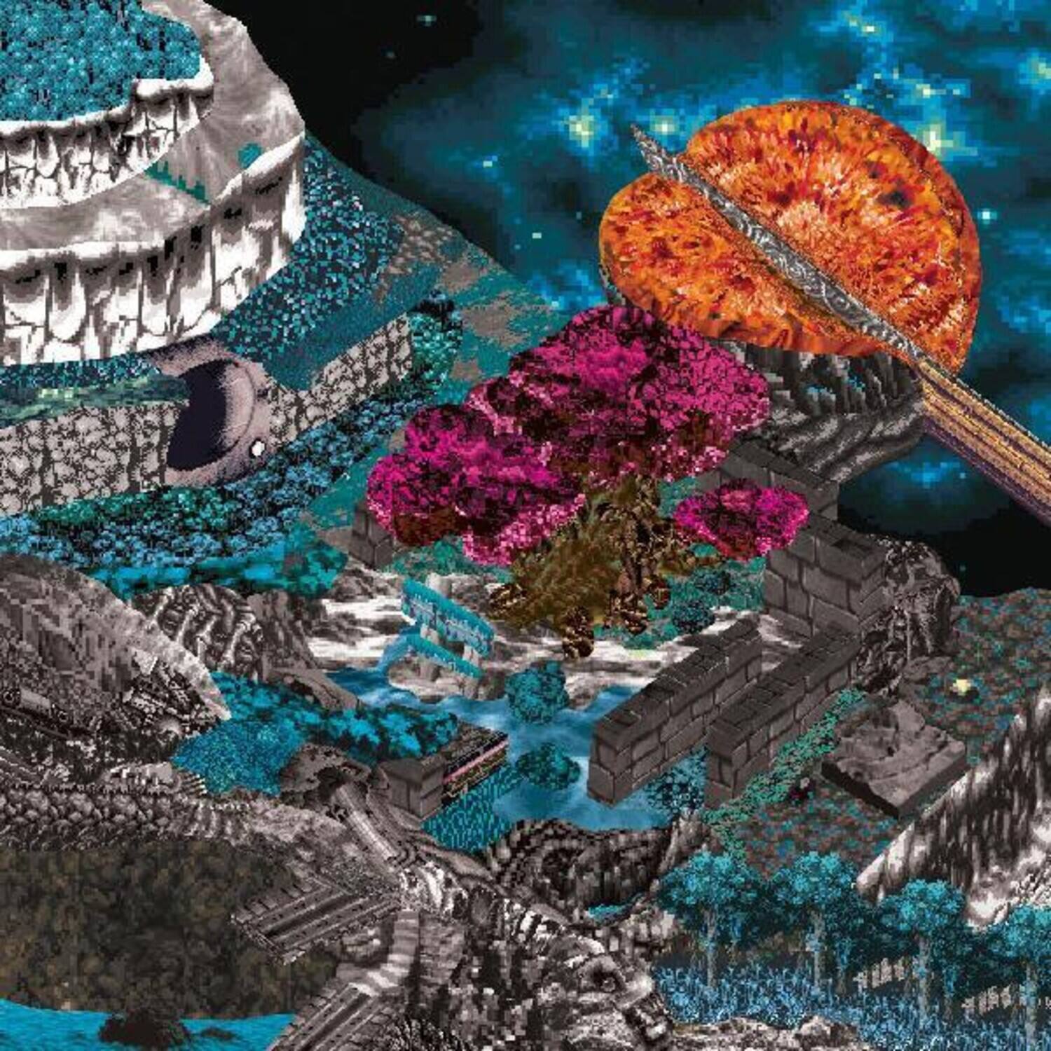 Front. M Gengras Geddes - Expressed I Noticed Silence   - COMPACT DISCS.
