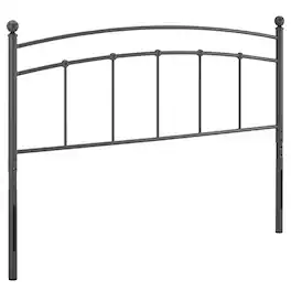 Abigail Metal Twin Headboard by Modway - Gray