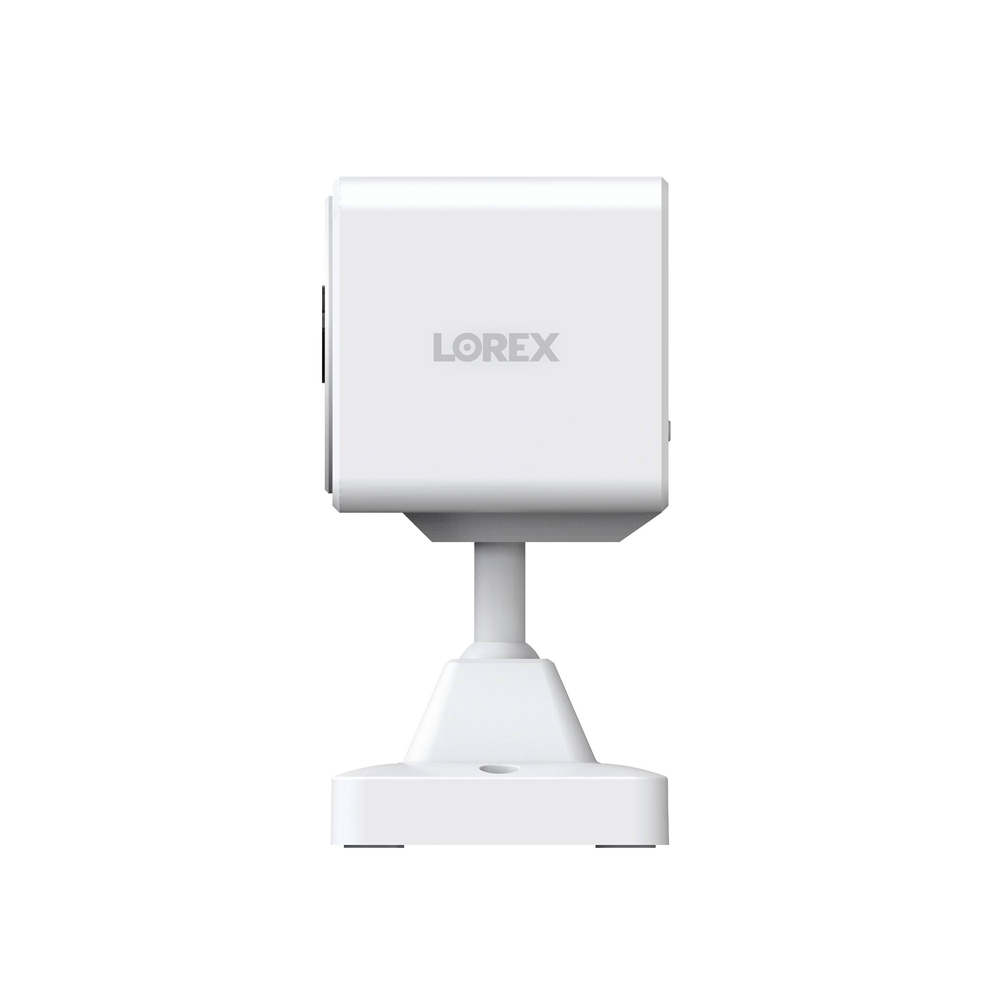 Back. Lorex - Connect 2K Indoor Wi-Fi Security  Camera - White.