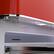 Alt View 6. Forno Appliances - 33 in. Wide Luigi 18 Cu. Ft. French Door Refrigerator with Handle-free Design - Red.