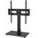 Front. Perlesmith - Universal TV Stand for 32"-60" TVs, Height Adjustable, Swivel, Supports Up to 88lbs, VESA 100x100 –400x400mm, PSTVS28B - Black.