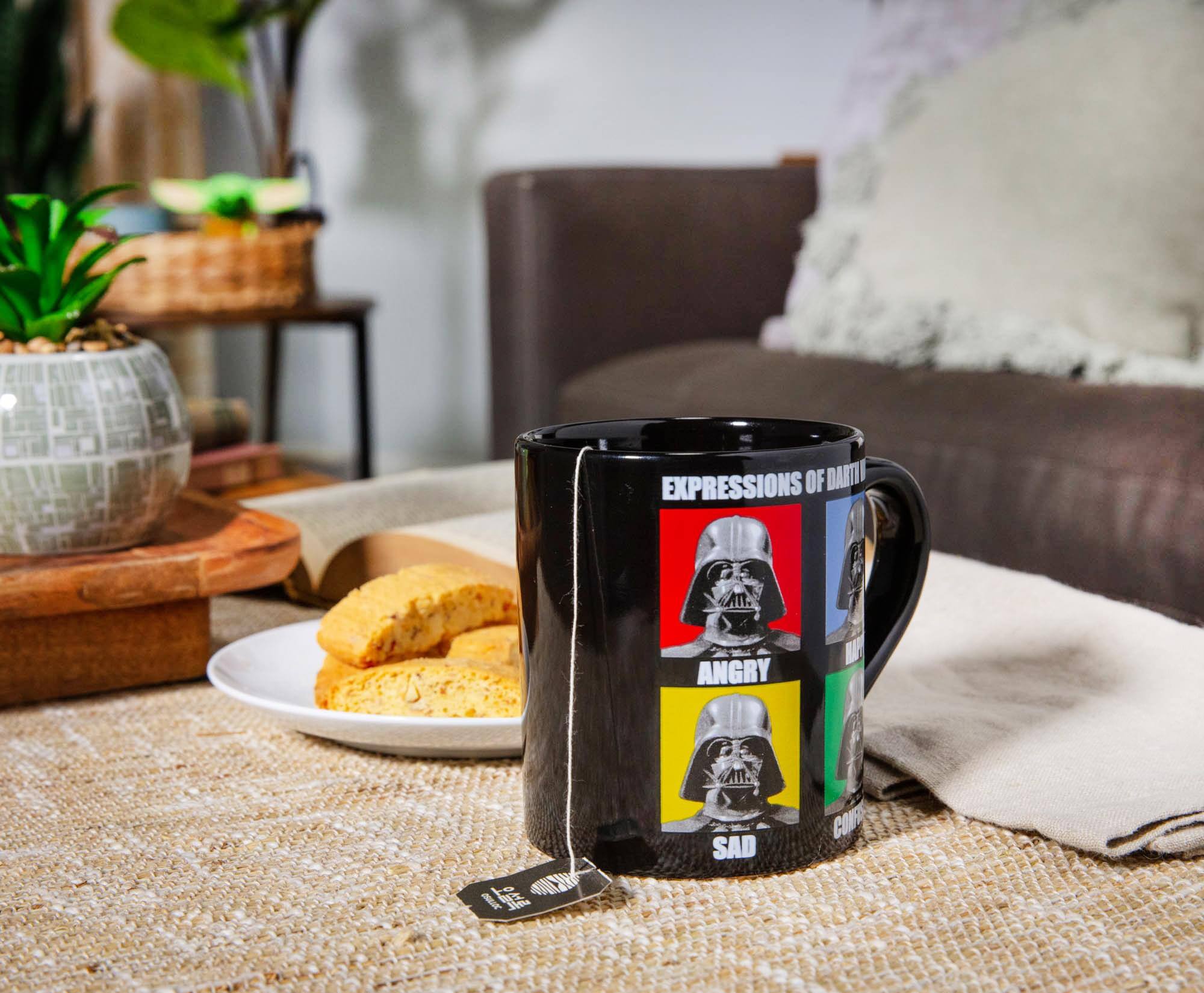 EXPRESSIONS OF DARTH  
ANGRY  
SAD