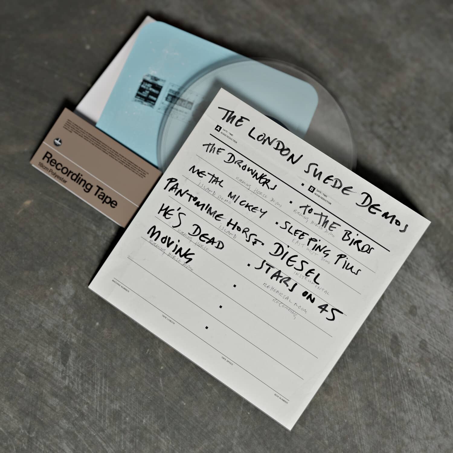 The London Suede - London Suede Demos - Limited 140-Gram Clear Vinyl   - VINYL LP price history on PriceWatchPro
