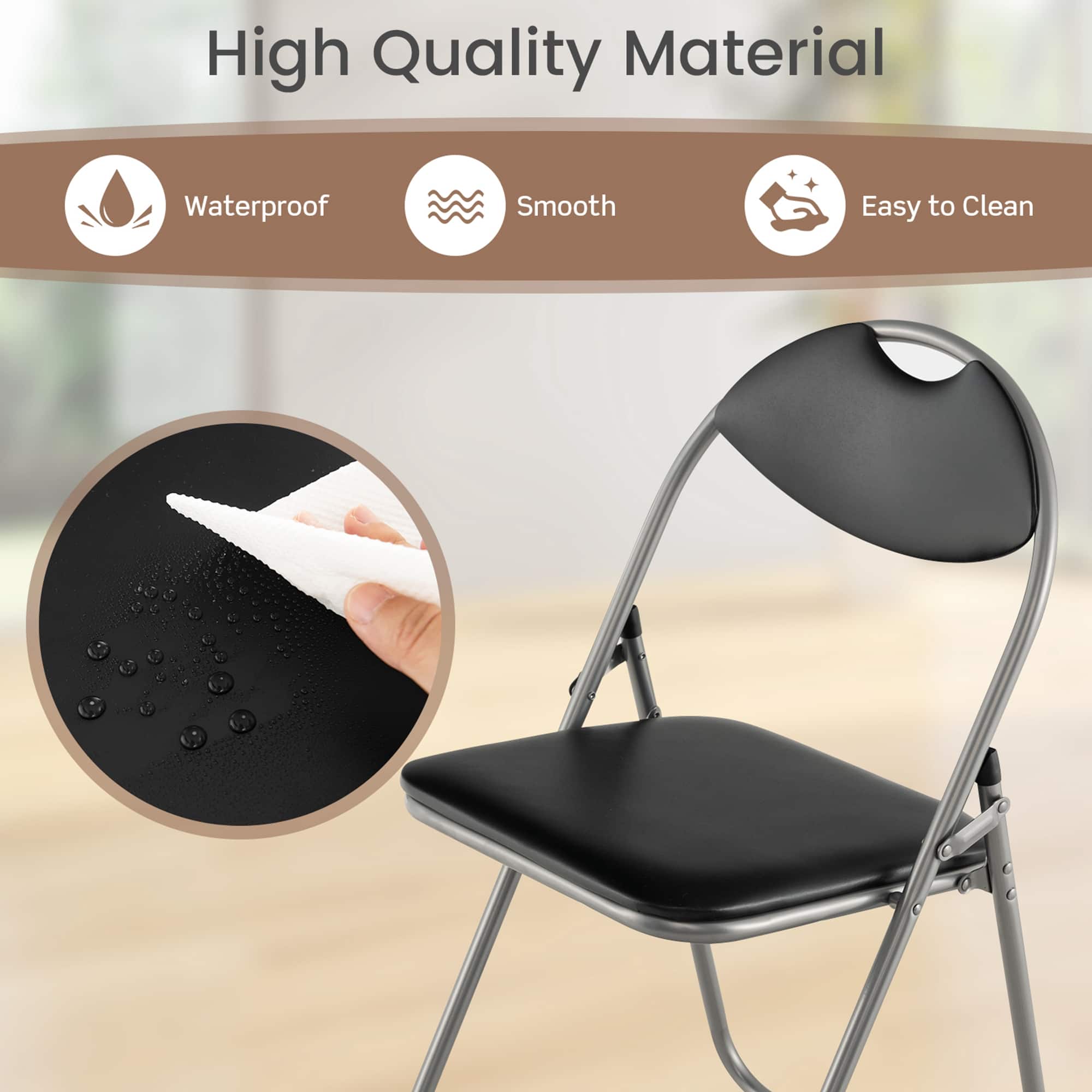 High Quality Material Waterproof Smooth Easy to Clean