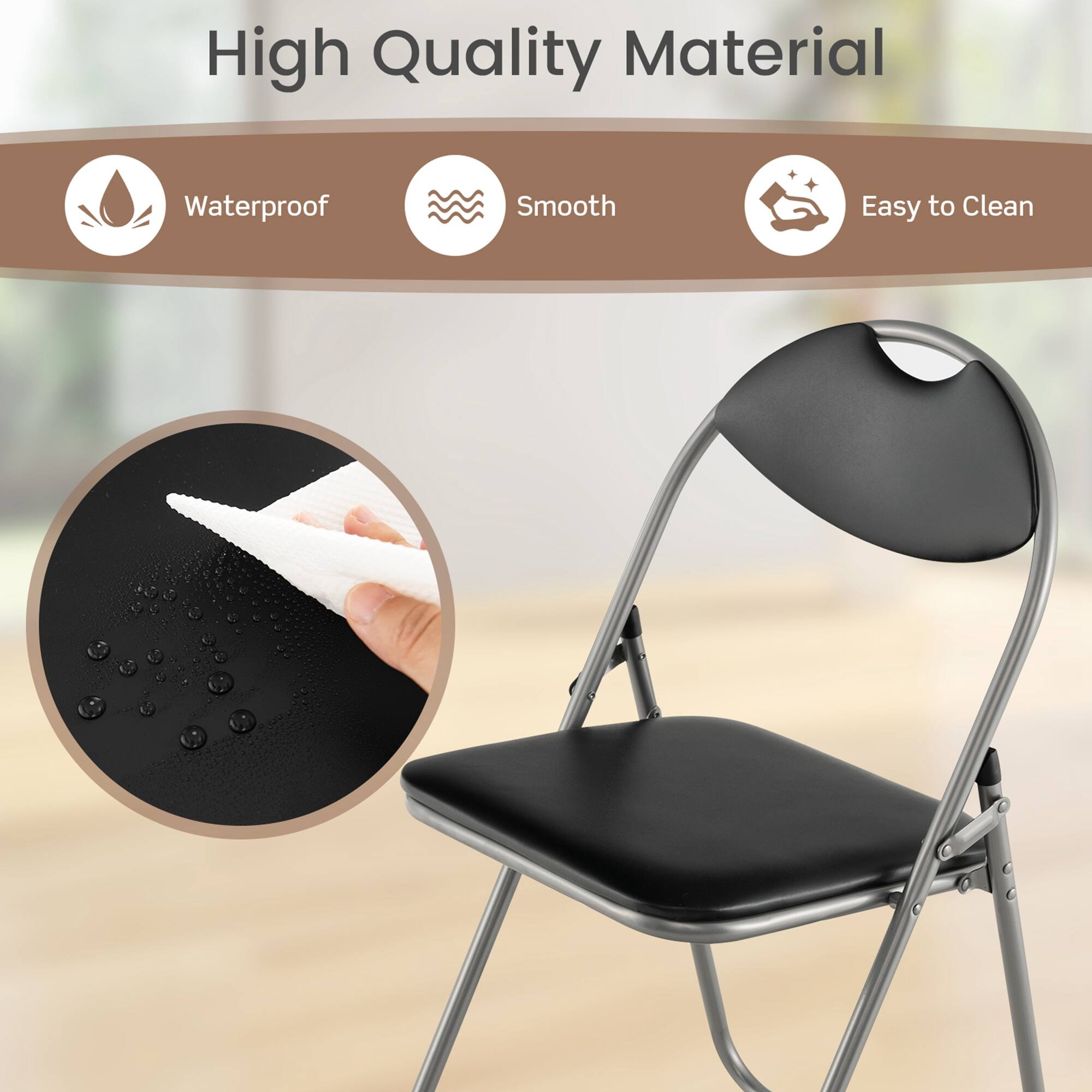 High Quality Material Waterproof Smooth Easy to Clean