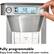 Brew Brew Now Select Cup Range 5-8 Clean Set Clock AM 6:30 Brew Later OXO 10 10 8 Large Basket 8 6 6 Fully programmable Enjoy fresh coffee, timed with your routine