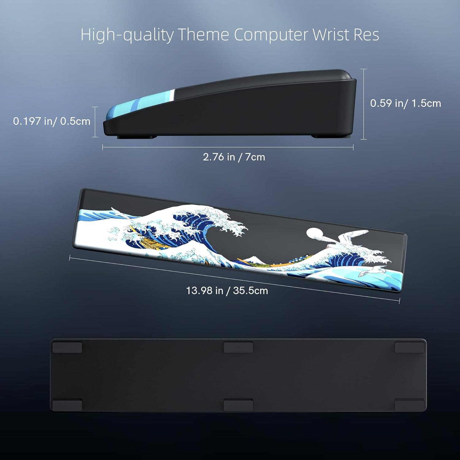 High-quality Theme Computer Wrist Res

0.197 in / 0.5cm
0.59 in / 1.5cm
2.76 in / 7cm
13.98 in / 35.5cm