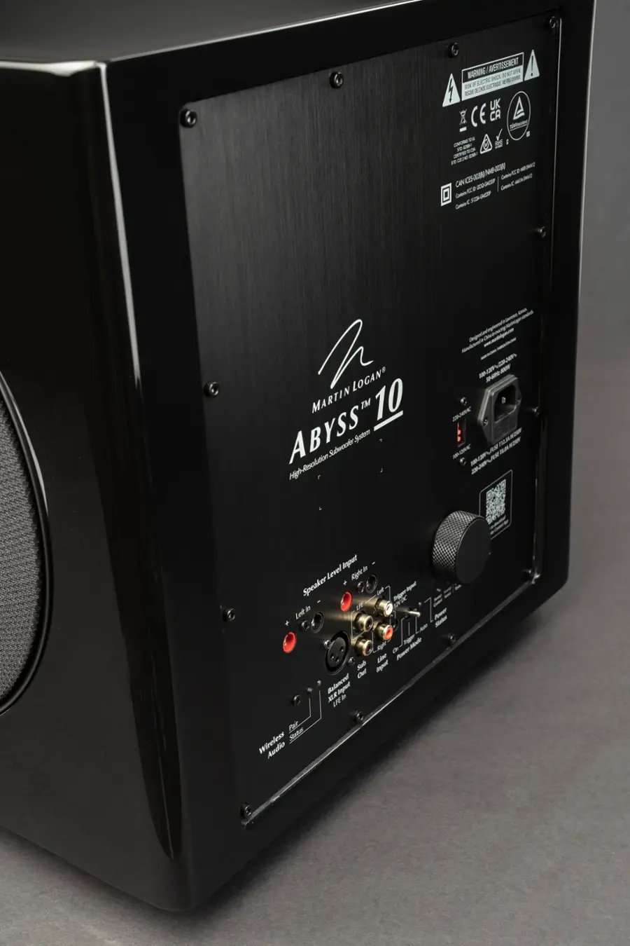 The text on the image reads: "Abyss 10 Subwoofer High-Resolution Subwoofer - Degas - 220V 2RS Input Level Adjustable Speaker Cable Pair - 2.5m - 2.5m - 2.5m - 2.5m - 2.5m - 2.5m - 2.5m - 2.5m - 2.5m - 2.5m - 2.5m - 2.5m - 2.5m - 2.5m - 2.5m - 2.5m - 2.5m - 2.5m - 2.5m - 2.5m - 2.5m - 2.5m - 2.5m - 2.5m - 2.5m - 2.5m - 2.5m - 2.5m - 2.5m - 2.5m - 2.5m - 2.5m - 2.5m - 2.5m - 2.5m - 2.5m - 2.5m - 2.5m - 2.5m - 2.5m - 2.5m - 2.5m - 2.5m - 2.5m - 2.5m - 2.5m - 2.5m - 2.5m - 2.5m - 2.5m - 2.5m - 2.5m - 2.5m - 2.5m - 2.5m - 2.5m - 2.5m - 2.5m - 2.5m - 2.5m - 2.5m - 2.5m - 2.5m - 2.5m - 2.5m - 2.5m - 2.5m - 2.5m - 2.5m - 2.5m - 2.5m - 2.5m - 2.5m - 2.5m - 2.5m - 2.5m - 2.5m
