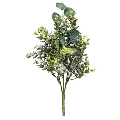 Front. BreeBe - *Enclave Eucalyptus Bush 15.5" - Green.
