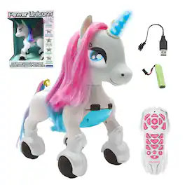 Lexibook - Power Unicorn Smart Robotic Unicorn with Programming & Dance