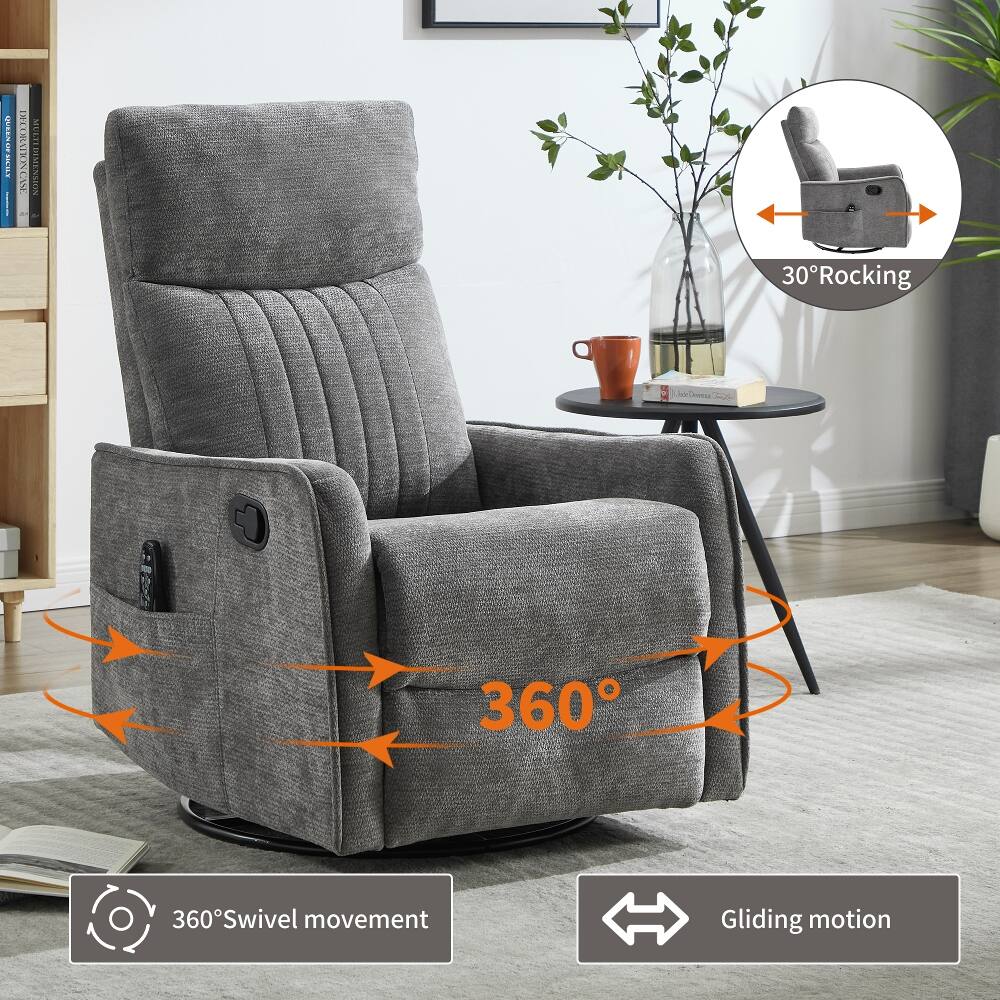 QUEEN OF FILM  
DECORATION CAXE NOLI  
MULTI DIMENSION  
30° Rocking  
360° Swivel movement  
Gliding motion