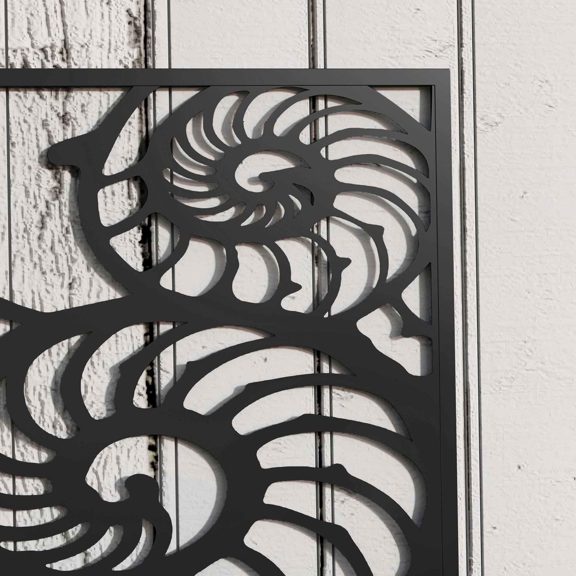 Alt View 7. Outsunny - Metal Raised Garden Bed with Trellis for Climbing Plants, Freestanding or Wall Mounted Flower Bed with Privacy Panel - Black.