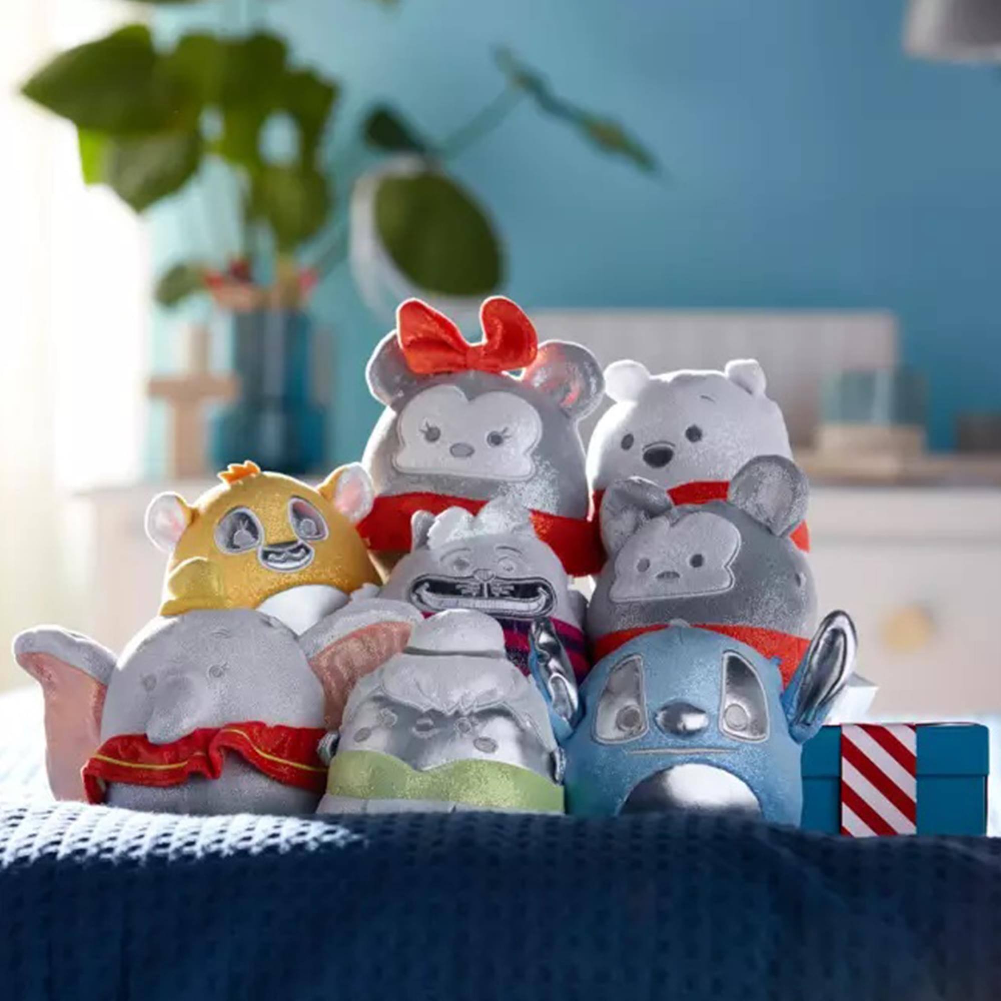 Alt View 3. Disney - Squishmallow Disney 5 Inch Plush | Stitch - Blue.