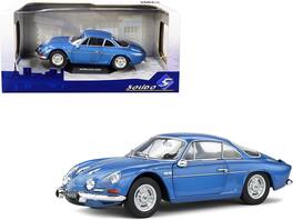 1969 Alpine A110 1600S 1/18 Diecast Model Car by Solido - Blue Alpine Metallic