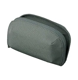 ALPAKA - Zip Wallet Organizer Pouch with Coin Pocket, Fits Up to 30 Cards, Full Zip Closure, Magnetic Coin Pouch, HUB Compatible - Grey Axoflux 300D