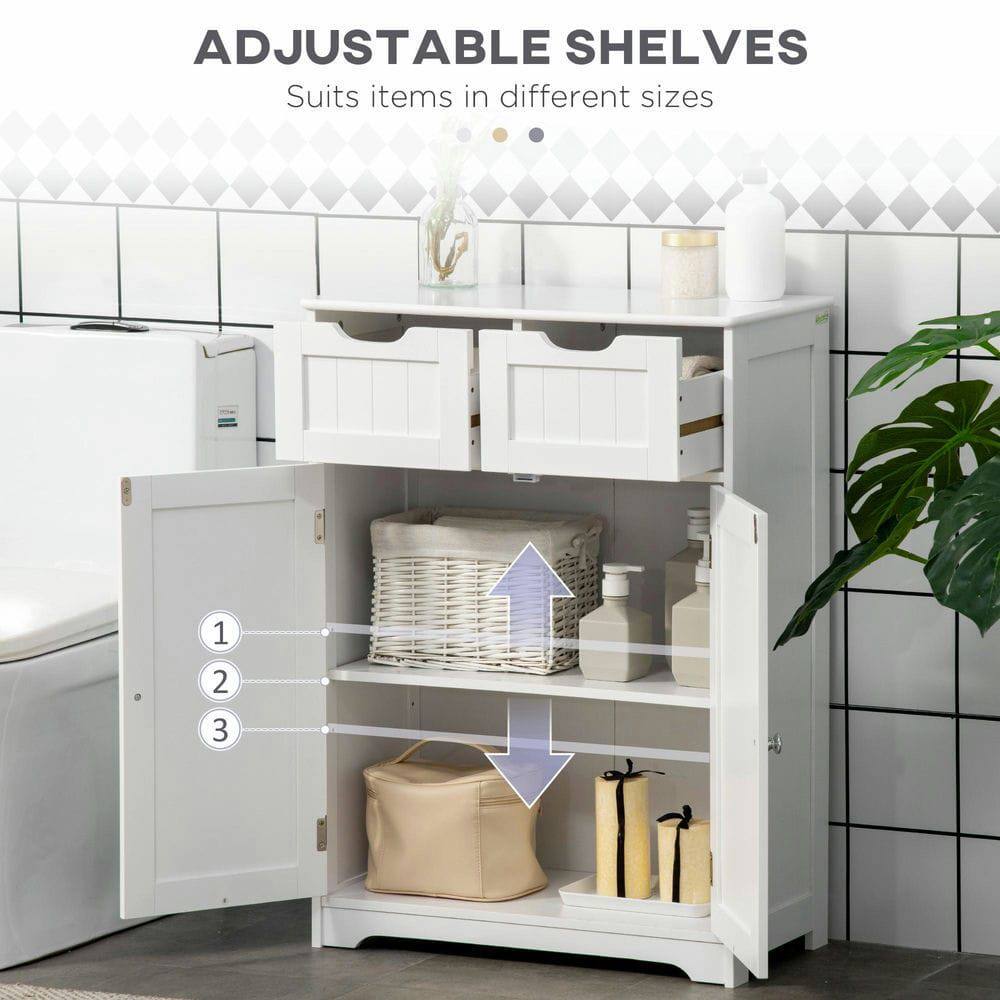ADJUSTABLE SHELVES  
Suits items in different sizes  

1  
2  
3