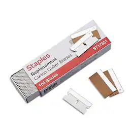 Staples - Refill Blades, 100/Pack - Gray