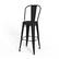 Alt View 17. Simpli Home - Fletcher Metal Bar Stool (set of 2) - Black.