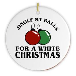 OrnamentallyYou - Jingle the Balls for a White Christmas - Multi-colored