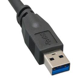 Sanoxy - 6ft USB 3.0 SuperSpeed A Male to A Male Cable - Black