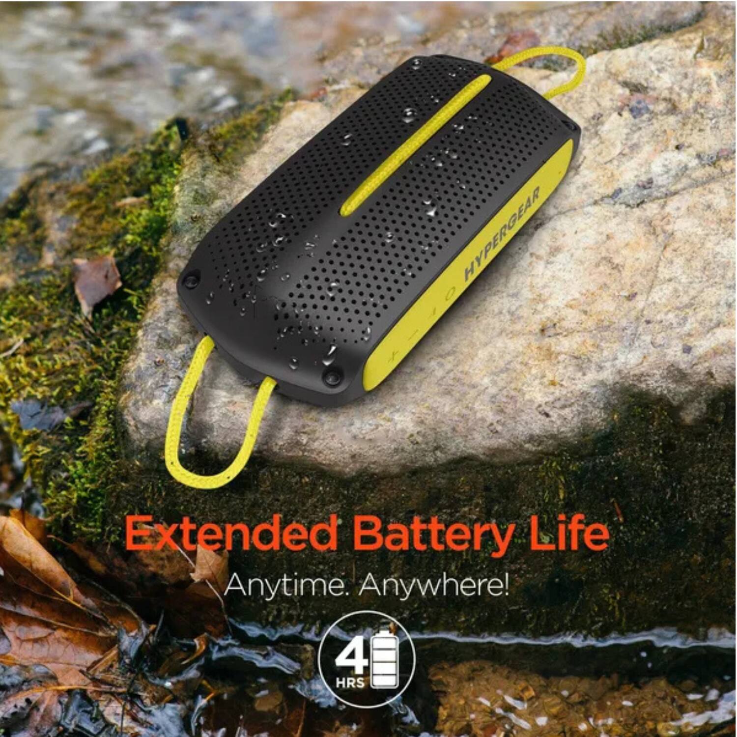 HYPERGEAR OTT Extended Battery Life Anytime. Anywhere! 4 HRS

Extended Battery Life  
Anytime. Anywhere!  
4 HRS