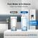 Pure Water at A Glance
Purify Your Water Instantly
Before
After
4,800 cups of water
Access to clean and safe filtered water always with Waterdrop
