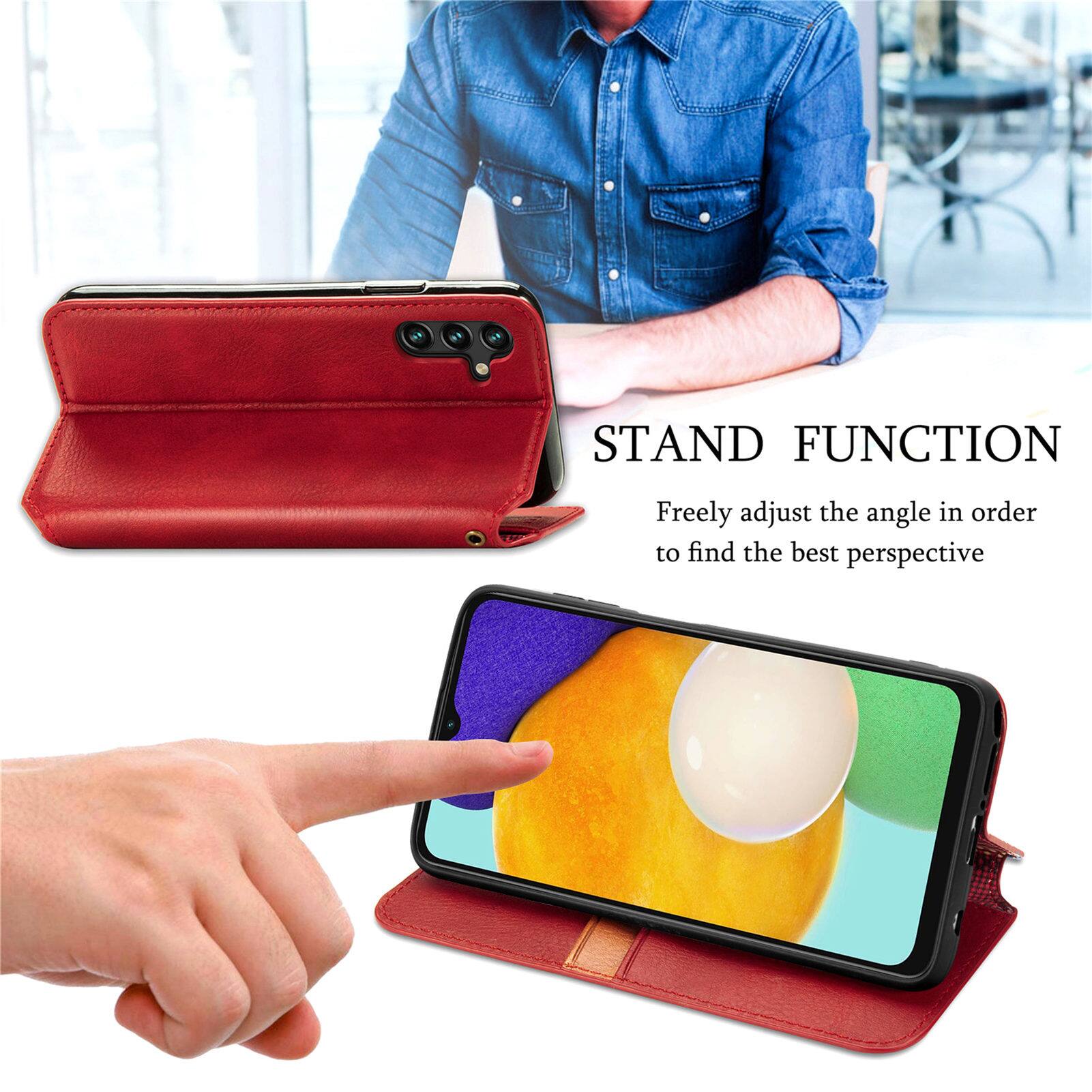 STAND FUNCTION  
Freely adjust the angle in order to find the best perspective