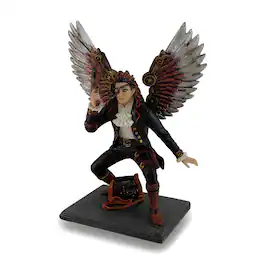 Veronese Design - Hand Painted Steampunk Guardian Angel Statue / Figure - Multicolored