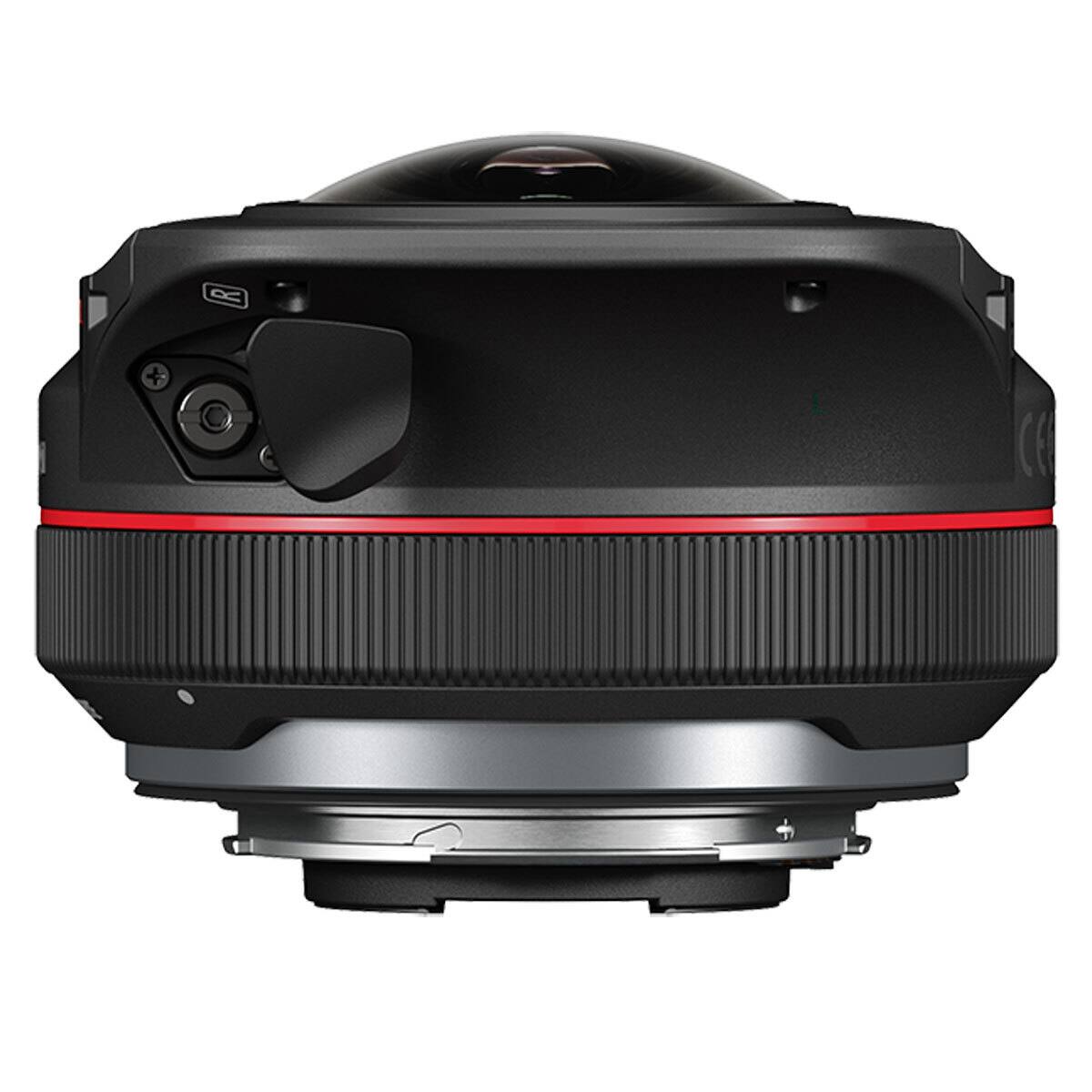 Alt View 3. Canon - Canon RF 5.2mm f/2.8 L Dual Fisheye 3D VR Lens - Black.