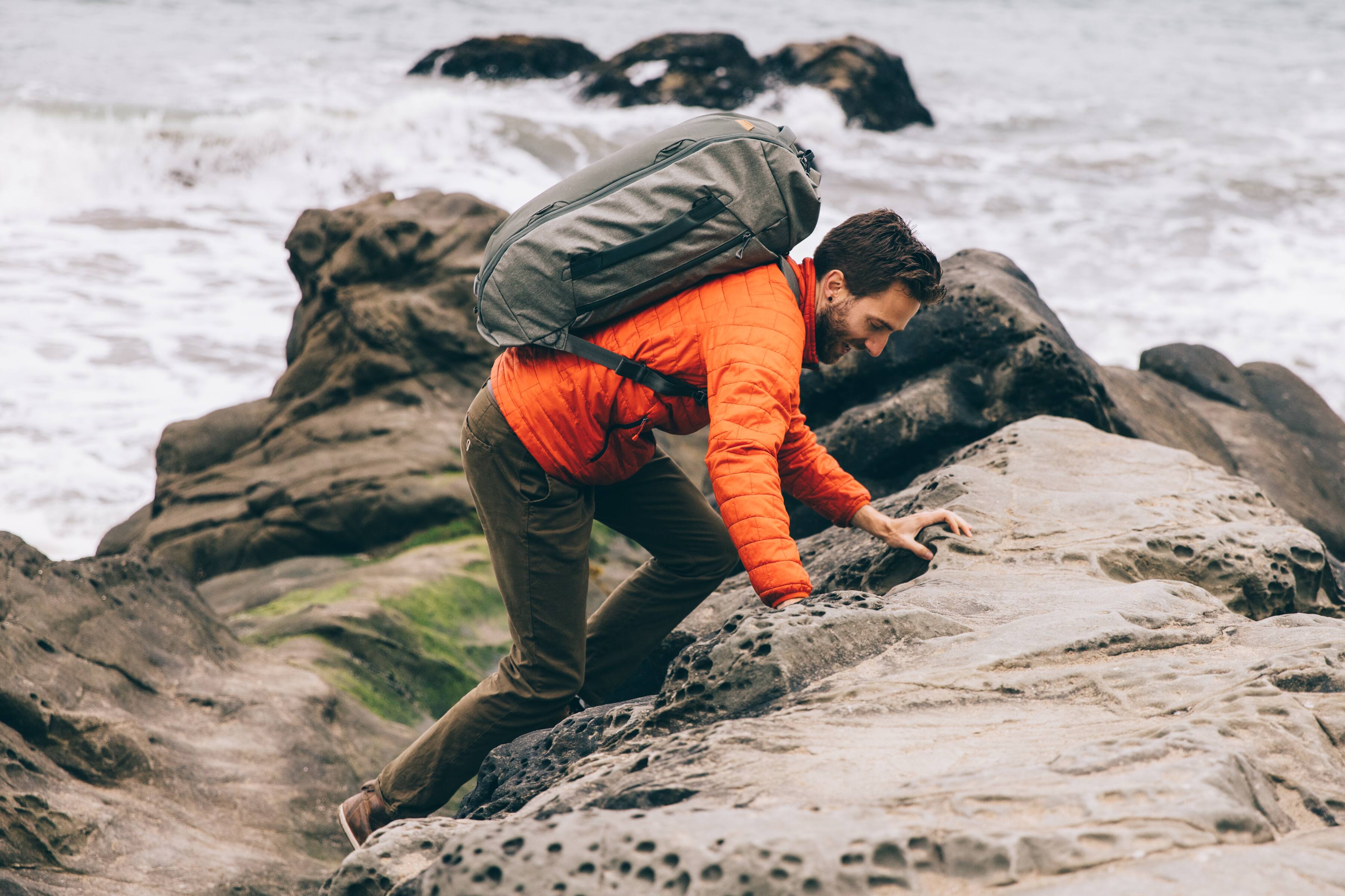 Alt View 17. Peak Design - Travel Duffelpack 65L - Sage.