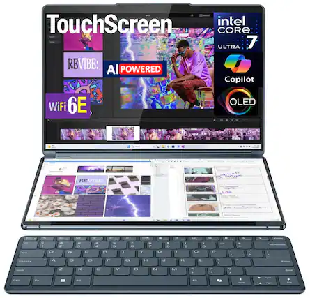 - TouchScreen
- intel CORE 7 ULTRA
- REVIBE: AI POWERED
- Copilot
- WiFi 6E
- OLED
- REVIBE: