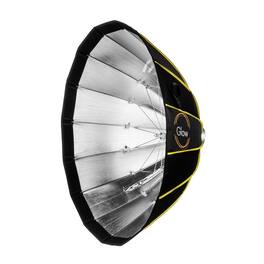 Glow - EZ Lock Parabolic Softbox For XPLOR 300/400 Direct Mount, 33.4"-Silver
