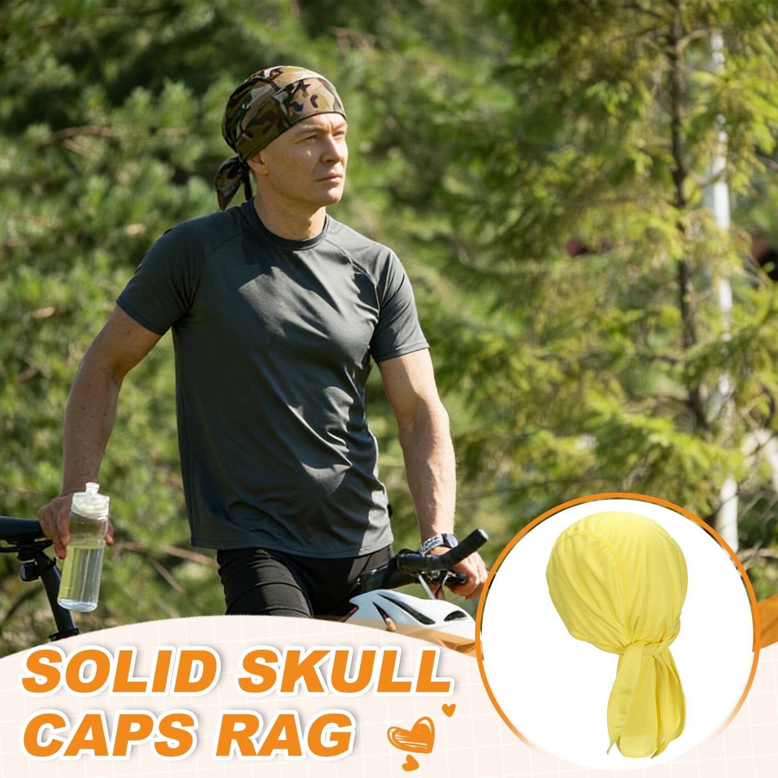 SOLID SKULL CAPS RAG
