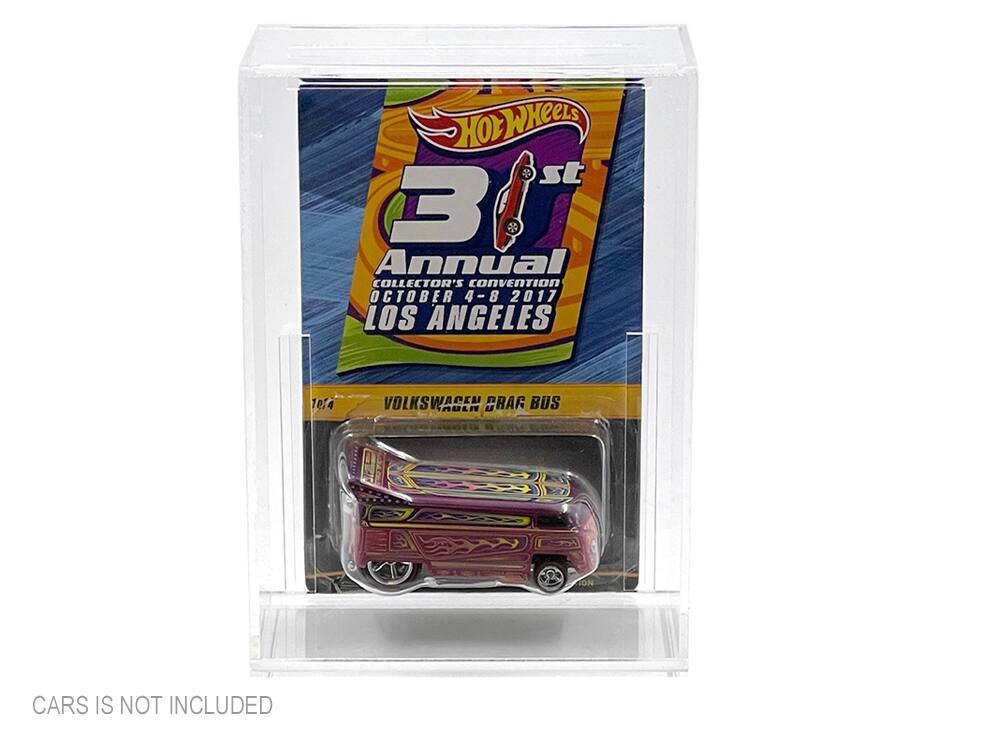 Hot Wheels 30th Annual Collector's Convention October 4-8 2017 Los Angeles

10/4

Volkswagen Brag Bus

Cars is not included