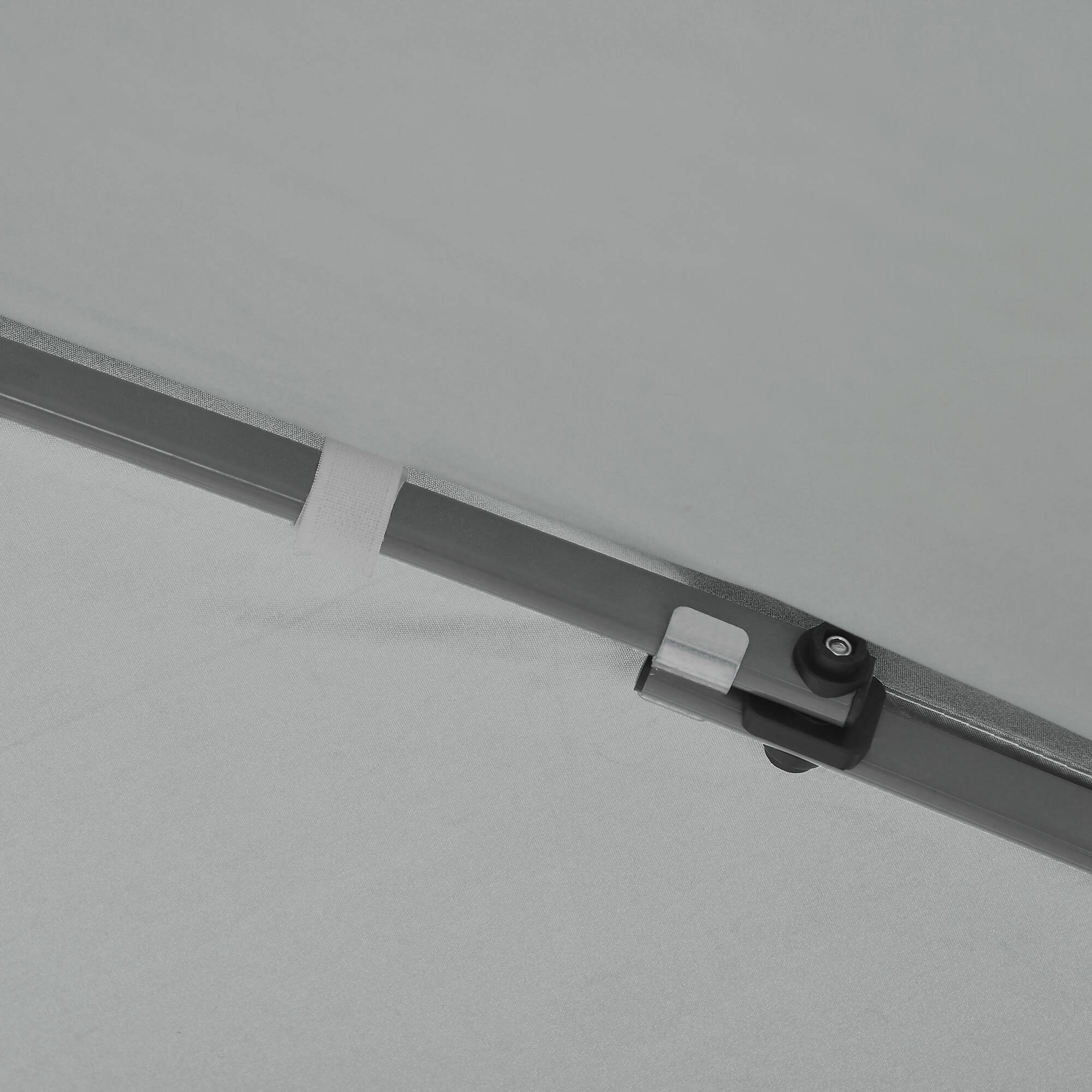 Alt View 7. Outsunny - 10' x 10' Pop Up Canopy Tent with Netting, Instant Sun Shelter, Tents for Parties, Height Adjustable - Gray.