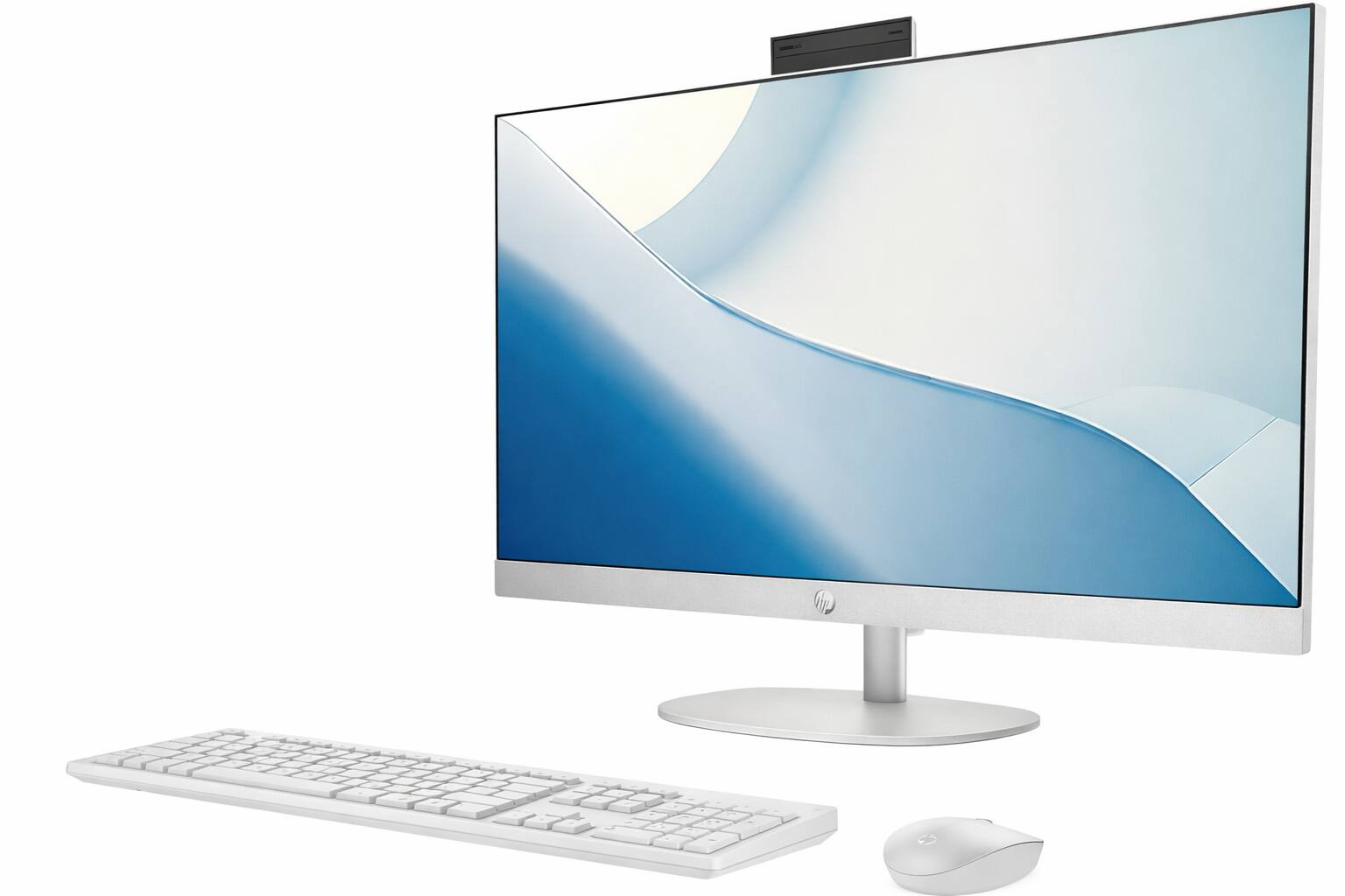 Alt View 7. HP - HP 24 All-in-One 23.8 FHD Display (i5-1334U, 16GB, 512GB SSD, Intel UHD, WiFi 6, Webcam, Win 11 Pro) w/USB Hub - Shell White.