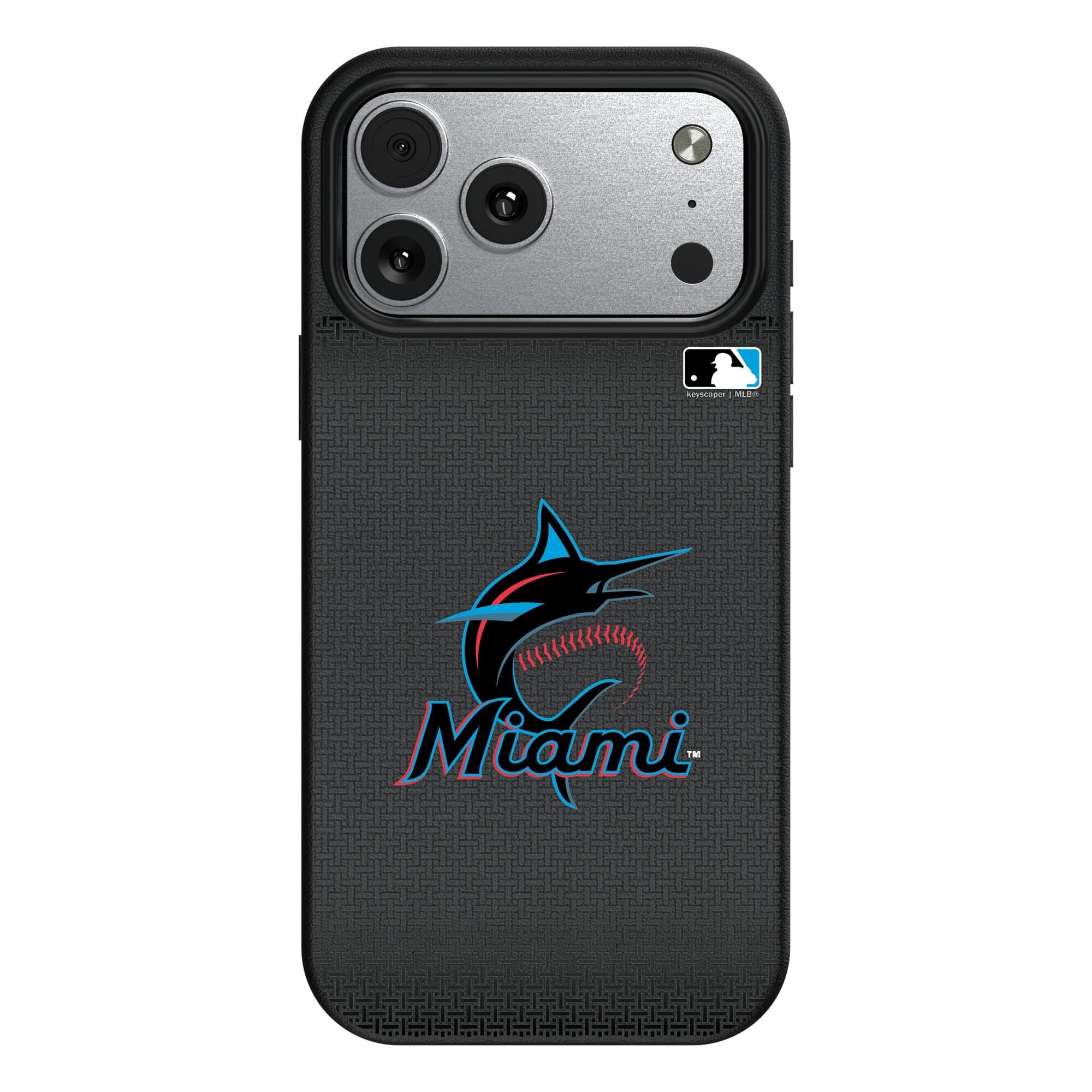 Keyscaper - MLB - Miami Marlins Linen Logo iPhone Magnetic Bump Case - 17 Air - Black price history on PriceWatchPro