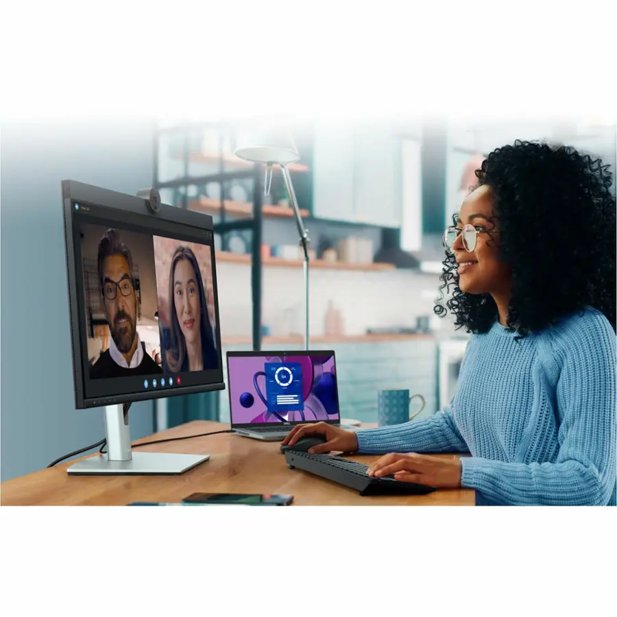 Alt View 40. Dell - 27" IPS LED 120Hz Monitor with HDR (USB, HDMI) - Black, Silver.
