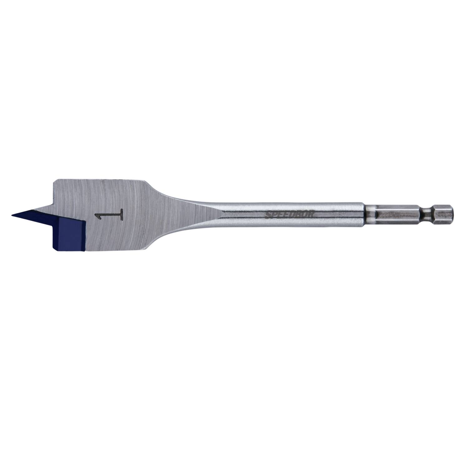 Angle. Irwin - Irwin Speedbor 1 in. X 6 in. L Carbon Steel Wood Boring Bit Hex Shank 1 pc.